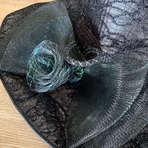 Sdsaena Deluxe High Halloween Witch Hat - Black - Picture 4 of 11